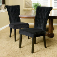Set Of 2, Elegant Modern Dining Chair With Comfortable Upholstery And Stylish Design