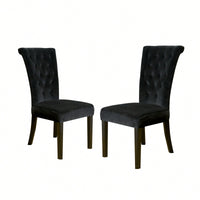 Set Of 2, Elegant Modern Dining Chair With Comfortable Upholstery And Stylish Design