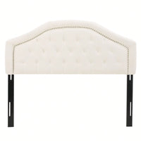 Elegant Queen And Full Size Upholstered Headboard For Stylish Bedroom Décor