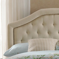 Elegant Queen And Full Size Upholstered Headboard For Stylish Bedroom Décor