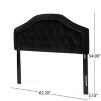 Elegant Queen And Full Size Upholstered Headboard For Stylish Bedroom Décor