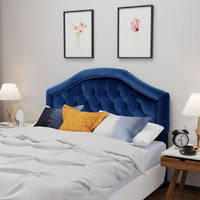 Elegant Queen And Full Size Upholstered Headboard For Stylish Bedroom Décor