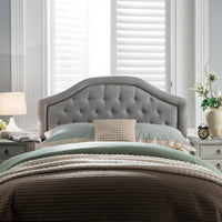 Elegant Queen And Full Size Upholstered Headboard For Stylish Bedroom Décor