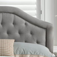 Elegant Queen And Full Size Upholstered Headboard For Stylish Bedroom Décor