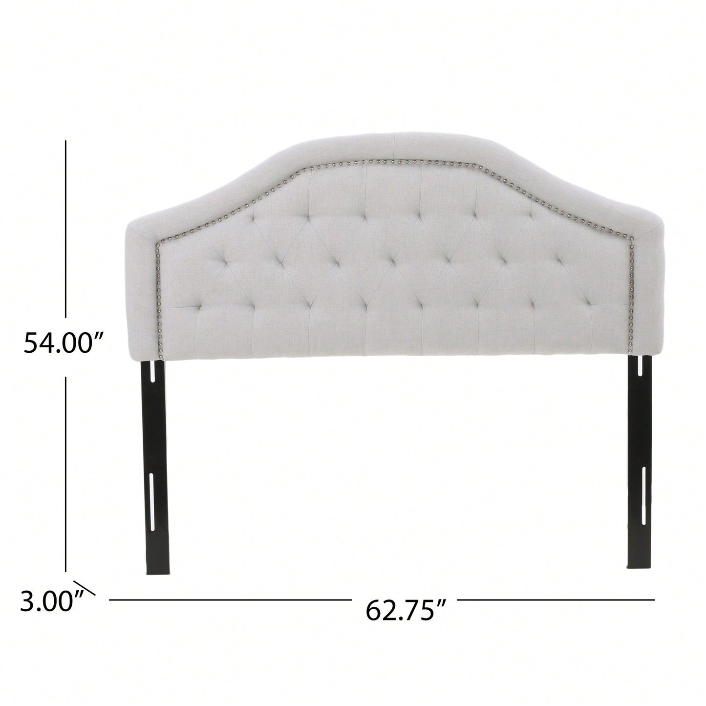 Elegant Queen And Full Size Upholstered Headboard For Stylish Bedroom Décor