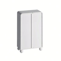 45.28 Inch Tall Freestanding Storage Cabinet With Glass Door And Shelves For Bathroom Living Room Kitchen Home Office Green
