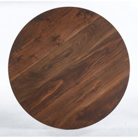 47.2 Inch Round Dining Table For Home And Office With Cross Leg Design - Versatile Coffee Table