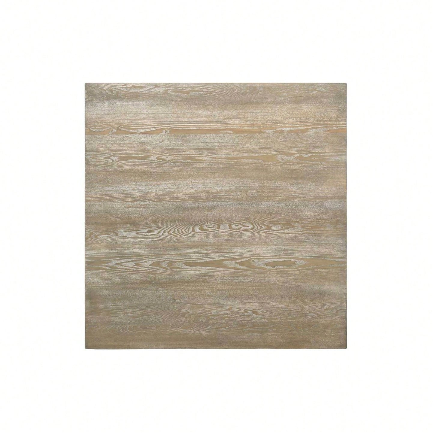 Rustic Solid Wood Square Counter Table 45 Inch Distressed Finish For 4 Seaters 36 Inch Height