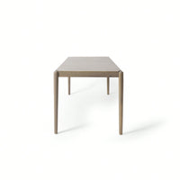 Light Ash Dining Table 68.25 Inch Wide Modern Design Perfect For Dining Room Or Kitchen