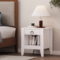 Modern Minimalist Side Table For Living Room Or Bedroom Storage