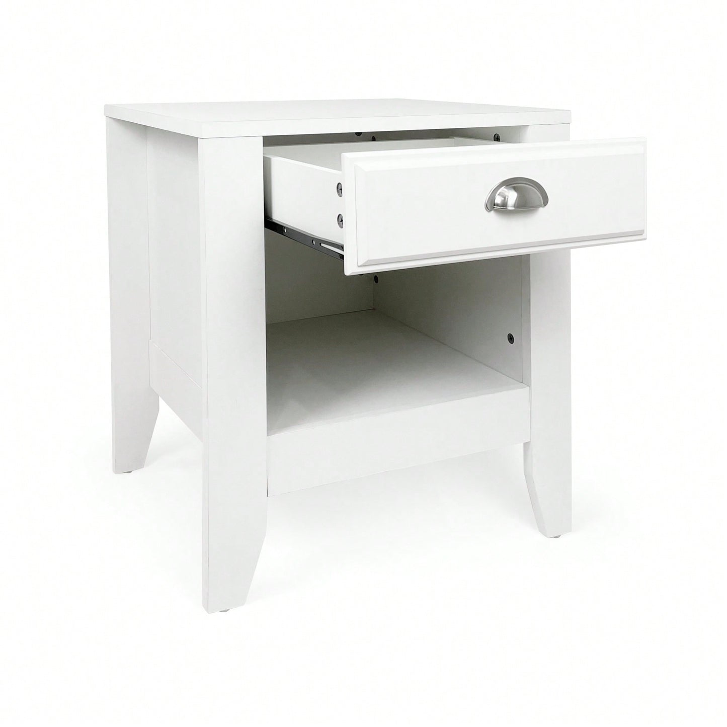 Modern Minimalist Side Table For Living Room Or Bedroom Storage