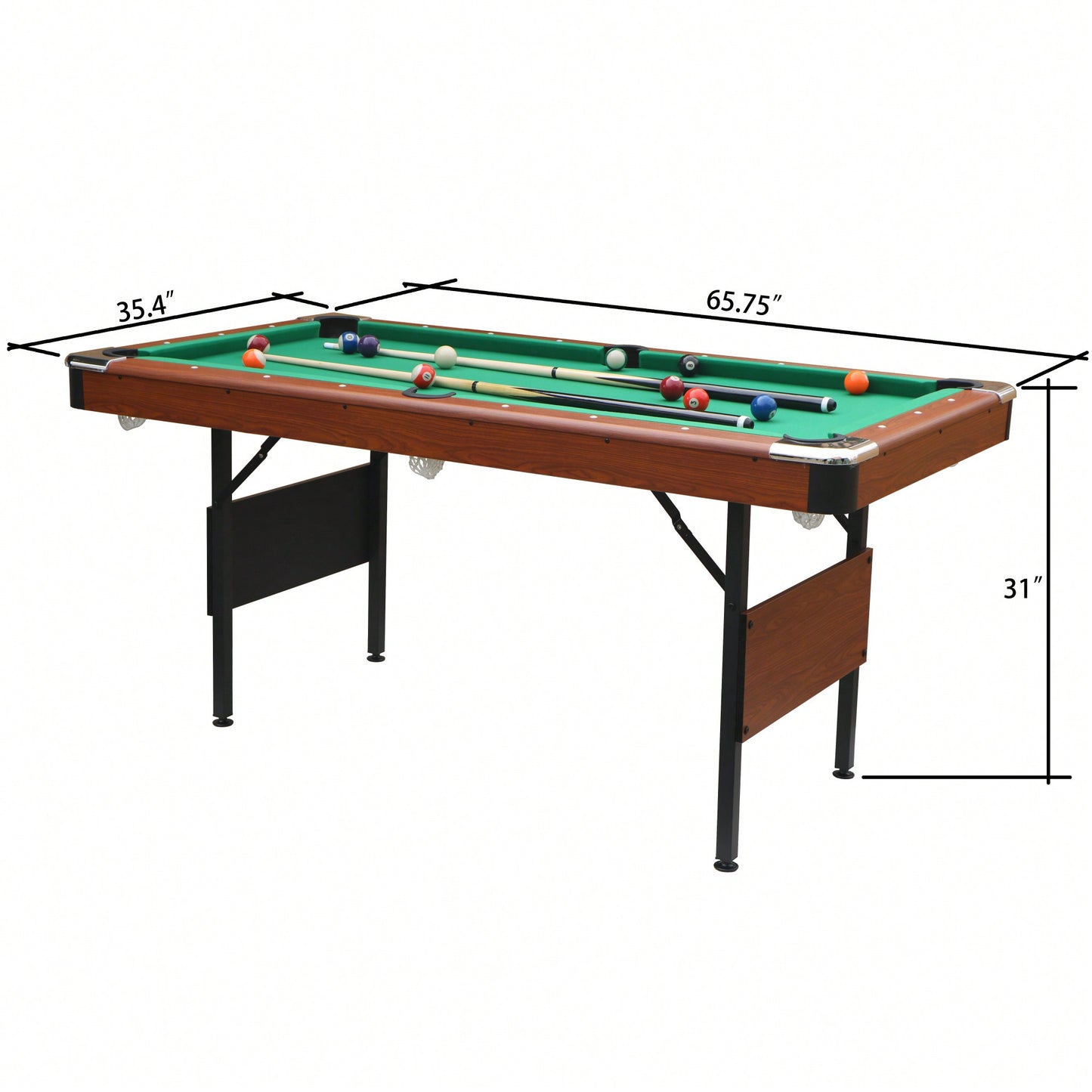 Versatile Indoor Game Table For Pool And Billiards Fun With Family And Friends