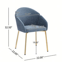 Set Of 2 Stylish And Comfortable Dining Chairs For Modern Home Decor