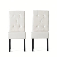 Set Of 2 Elegant Modern Dining Chair With Comfortable Upholstery And Stylish Design