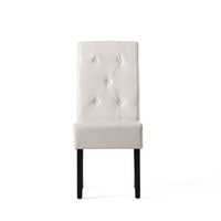 Set Of 2 Elegant Modern Dining Chair With Comfortable Upholstery And Stylish Design