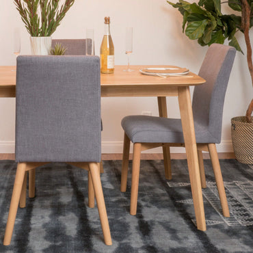 Set Of 2 Stylish Modern Dining Chairs For Kitchen And Dining Room Decor