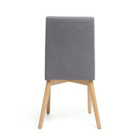 Set Of 2 Stylish Modern Dining Chairs For Kitchen And Dining Room Decor