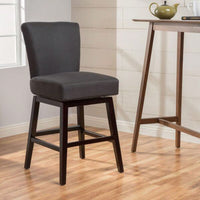 Modern Swivel Counter Stool With Adjustable Height And Stylish Design For Kitchen Or Bar Use