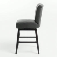Modern Swivel Counter Stool With Adjustable Height And Stylish Design For Kitchen Or Bar Use