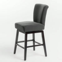 Modern Swivel Counter Stool With Adjustable Height And Stylish Design For Kitchen Or Bar Use