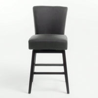 Modern Swivel Counter Stool With Adjustable Height And Stylish Design For Kitchen Or Bar Use