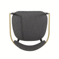 Set Of 2 Stylish Bar Stools With Comfortable Cushions And Modern Design