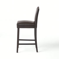 Set Of 2 Stylish Barstools For Modern Dining And Kitchen Spaces