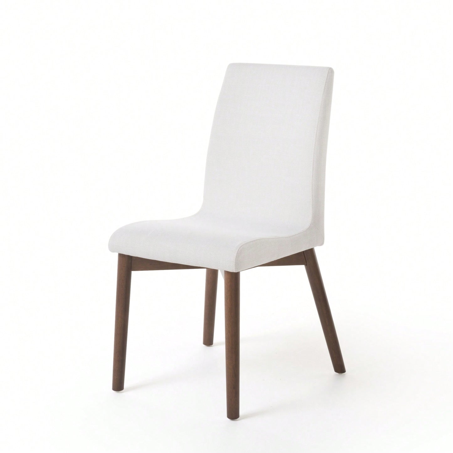 Set Of 2 Modern Upholstered Dining Chairs With Stylish Design And Comfortable Seating