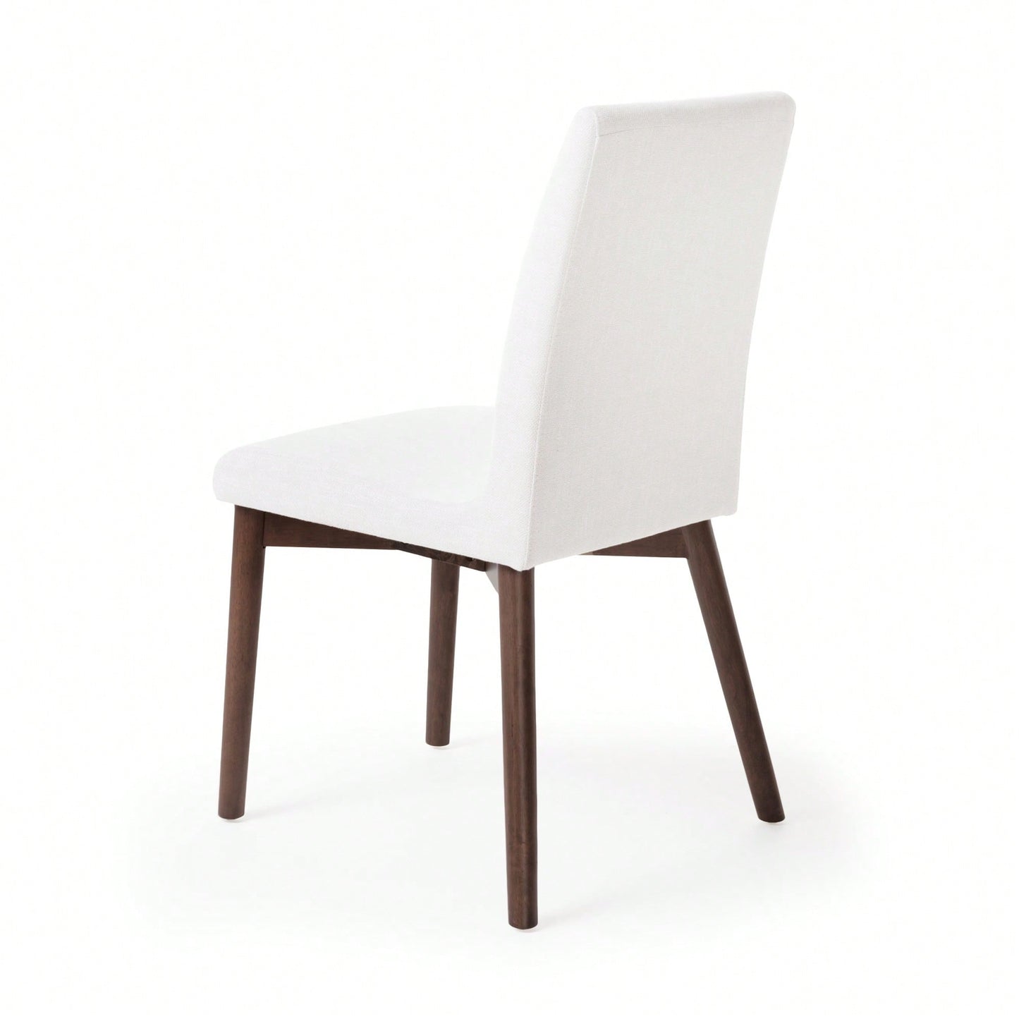 Set Of 2 Modern Upholstered Dining Chairs With Stylish Design And Comfortable Seating