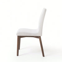 Set Of 2 Modern Upholstered Dining Chairs With Stylish Design And Comfortable Seating