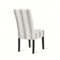 Set Of 2 Elegant Upholstered Dining Chair With Modern Design And Sturdy Frame