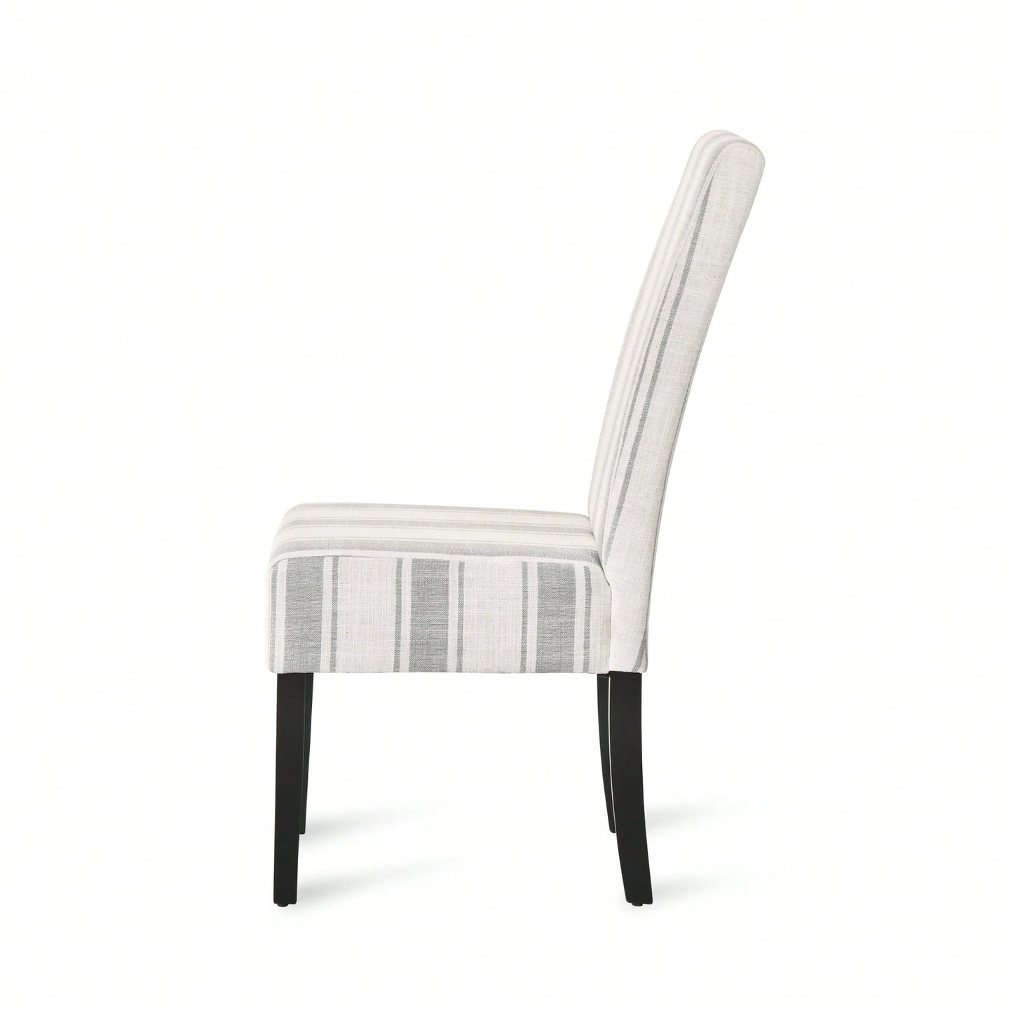 Set Of 2 Elegant Upholstered Dining Chair With Modern Design And Sturdy Frame