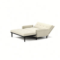 Comfortable Grey Two-Seater Sofa Bed With Recline Function For Ultimate Relaxation