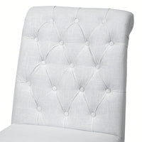 Elegant Tufted Dining Rolltop Set Of 2 Pieces For Modern Interiors
