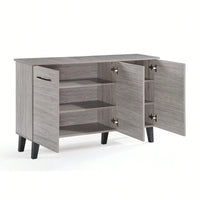 Versatile Multi-Function Cabinet For Storage And Organization In Home Or Office