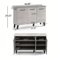 Versatile Multi-Function Cabinet For Storage And Organization In Home Or Office