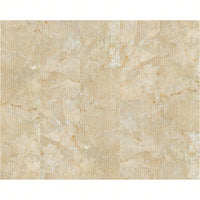 3D Fluted Gold Yellow Beige Natural Marble Wall Tile Textured Finish 12x24 Inches