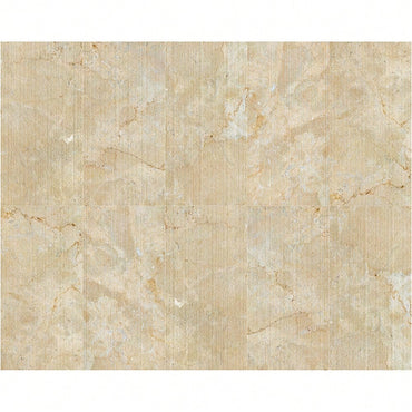 3D Fluted Gold Yellow Beige Natural Marble Wall Tile Textured Finish 12x24 Inches