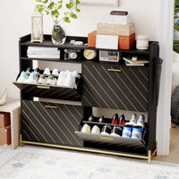 Stylish Shoe Cabinet With Ample Storage Space For Organized Footwear