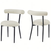 Set Of 2 Stylish And Comfortable Dining Chairs For Modern Home Decor