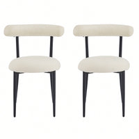 Set Of 2 Stylish And Comfortable Dining Chairs For Modern Home Decor