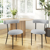 Set Of 2 Stylish And Comfortable Dining Chairs For Modern Home Decor