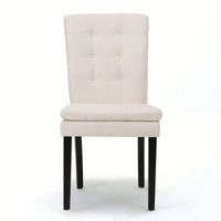 Set Of 2 Elegant Modern Dining Chair With Comfortable Upholstery And Stylish Design