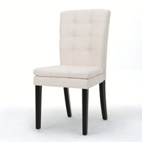 Set Of 2 Elegant Modern Dining Chair With Comfortable Upholstery And Stylish Design