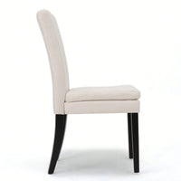 Set Of 2 Elegant Modern Dining Chair With Comfortable Upholstery And Stylish Design