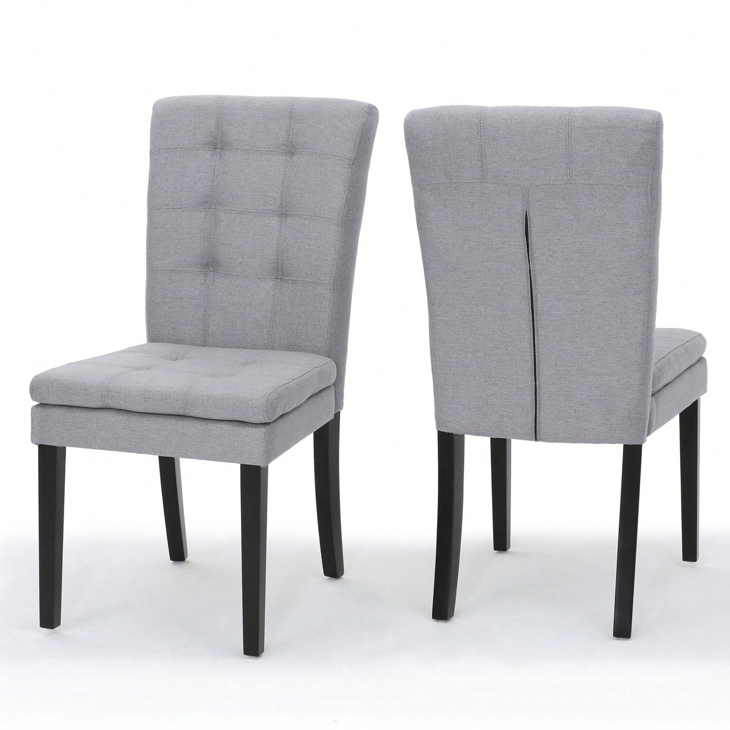 Set Of 2 Elegant Modern Dining Chair With Comfortable Upholstery And Stylish Design