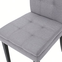 Set Of 2 Elegant Modern Dining Chair With Comfortable Upholstery And Stylish Design