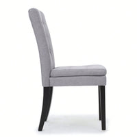 Set Of 2 Elegant Modern Dining Chair With Comfortable Upholstery And Stylish Design