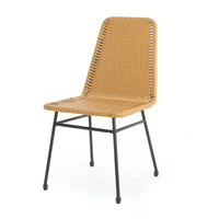 Set Of 2 Dark Brown Dining Chairs For Modern Home Decor