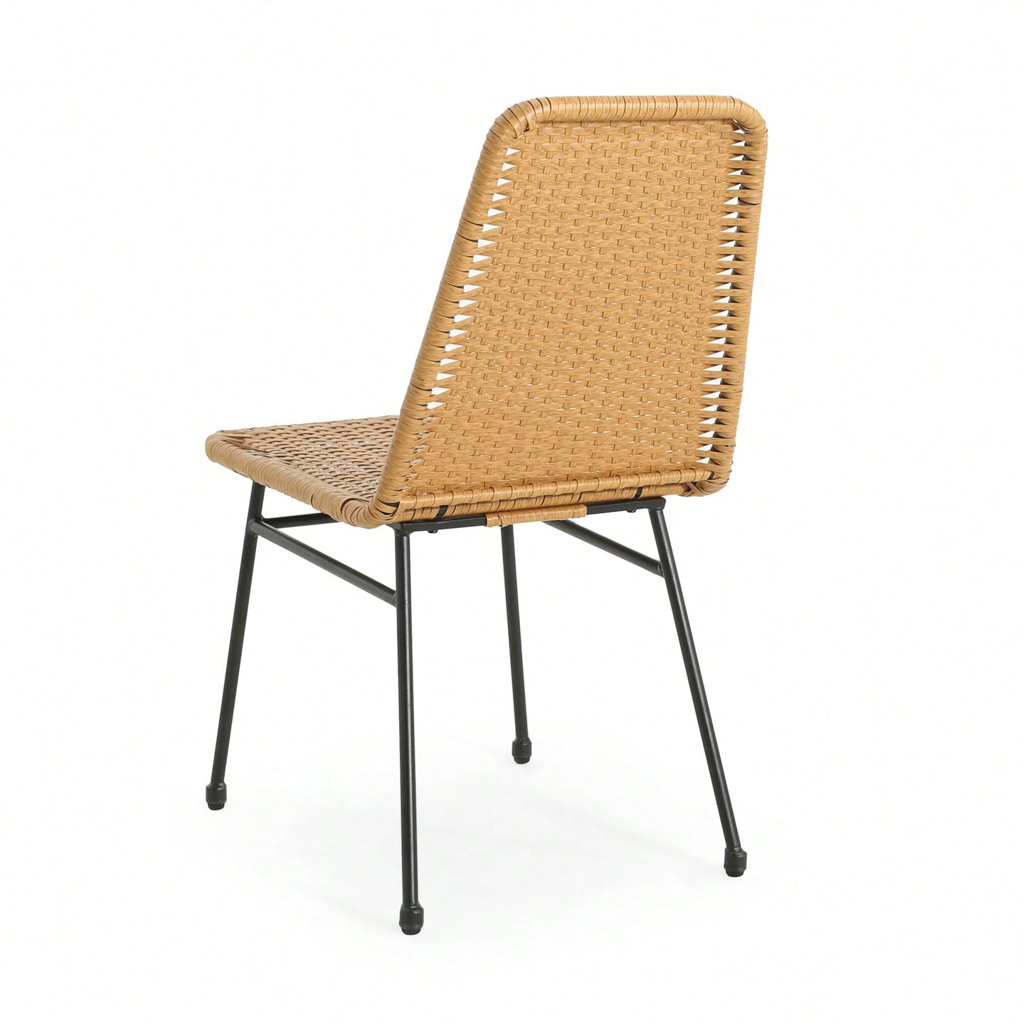 Set Of 2 Dark Brown Dining Chairs For Modern Home Decor